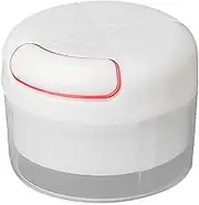 Vegetable Chopper Manual - Pull Food Chopper and Manual Food Processor | Food Processor for Garlic | Small Portable Veggie Chopper Grinder | Multifunctional Onion Grinding Bowl