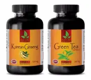 Libido increase - KOREAN GINSENG – GREEN TEA EXTRACT COMBO - green tea pills fat