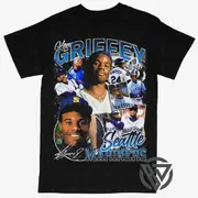Ken Griffey Jr Tee Shirt Seattle Mariners MLB Baseball (V2) T-shirt