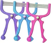 FOMIYES 3Pcs Portable Facial Hair Removal Tool Painless Spring Epilators for Men Women Face Hair Remover for Forehead Cheeks Upper Lip Chin No Chemicals