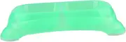 CIYODO Pet Double Bowl Feeding Spill Transparent Color Design for Cats and Dogs Durable Easy to Clean and Non Slip Pet Supplies