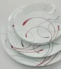 Corelle Splendor Dinnerware Set 4-Dinner 10¼" 4-Salad 8½" 4-Bread & Butter 6.75"