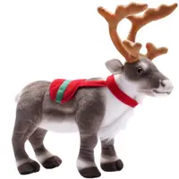 在飛比找ETMall東森購物網優惠-圣誕麋鹿毛絨玩具馴鹿公仔小鹿布娃娃玩偶圣誕節禮物圣誕老人抱枕