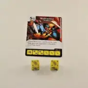 Marvel Dice Masters Avengers VS X-Men AVX * WOLVERINE * Common + 2 Dice