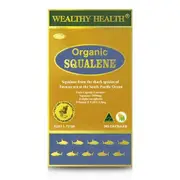 Wealthy Health Organic Squalene 1000mg with Vitamin E Cap X 365