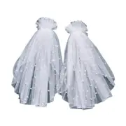 Epaulet Shoulder Cover Tulle Epaulet Shoulder Jewelry Studded with Pearls
