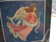 Vintage Cross stitch Kit Angel Christmas Faith Christianity