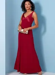 [Vogue] 1842 Misses' Special Occasion Dress Sewing Pattern, Size B5 (8-10-12-14-16)