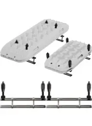 ALL-TOP Recovery Board Mount Kit, Universal Bracket for Traction Tracks, Adjusta