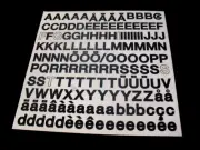 ABC/123 Creative Memories Black Simple& Swirly Pre-owned slightly Used 2 pkgs.