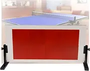 Table Tennis Rebound Board,Solo Training Equipment,360°Adjustable Angle with 8 Rubbers,for Home Gym School