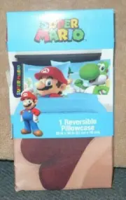 Super Mario Pillow Case Standard Bedding