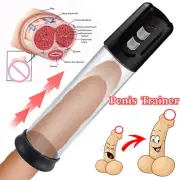 Electric Penis Pump Vacuum Male Erection Enlarger Ball Stretcher Penis Extender
