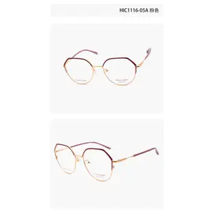 Hickmann HIC1116 希克曼眼鏡｜復古休閒圓框眼鏡 女生品牌眼鏡框【幸子眼鏡】