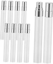VICASKY 10 Pcs Refillable Perfume Spray Bottles Travel Glass Vials for Essential Oils Skincare Convenient Empty Bottles for Fragrance Dispensing Travel Use
