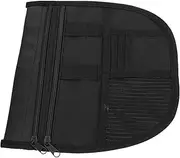 PENIKOKO Under Seat Storage Bag Tool Pouch Motorcycle Inspection Tool Motorcycle Bags Saddle Bags Inserts Motorcycle Saddlebag Organizer Seat Cover Handlebar Bag Black Nylon Cloth