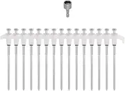 15x Heavy Duty Steel Hex Screw in Camping Tent Pegs Glow in The Dark Head with Box