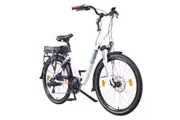 NCM Munich Electric Trekking Bike, E-Bike, E-Treking, 250W, 36V 13Ah 468W [White 26]