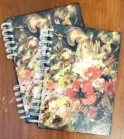 Flower Hardcover Address Book & Notebook Journal Set