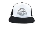 Jurassic Park Logo Snapback Cap (White) (One Size)
