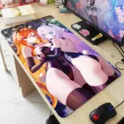 70x40cm Anime Genshin Impact Citlali Mouse Pad XL Desk Keyboard Play Game Mat