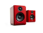 Audioengine A2+ Wireless Red Bluetooth Desktop Speakers AUTHORIZED-DEALER