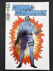Duke #1 Ashcan GI Joe Cobra Commander Spot Foil Variant. NYCC Exclusive
