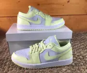 Jordan 1 Low Pure Platinum Citron Tint Lemonade Womens 11 DC0774 - 007