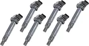 Set of 6 Ignition Coils for Toyota Prado GRJ120 V6 4.0L 1GR-FE 2003~2009