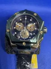 Invicta Reserve Helios gold/green mod 44576 men’s wristwatch