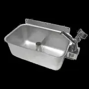 GSW USA HS-DSREG Wall Mount Dipperwell Sink Stainless With Lead Free