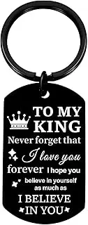 [Coolvy] Valentines Day Gifts for Him Drive Safe Keychains for Boyfriend Husband Birthday Anniversary Christmas Gifts From Wife