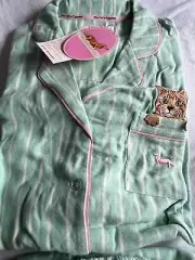 BNWT large Peter Alexander Cat Pyjamas with matching bag