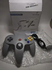 Classic N64 Wired Controller Joystick Remote for Nintendo N64 - Classic Gray New