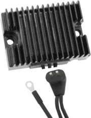Drag Specialties 2112-0782 Solid State Regulator Black