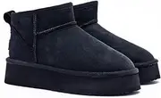 [UGG AUZLAND SHEEPSKIN] Ultra Mini Platform UGG Boots Women's Girls Boots Premium Sheepskin Wool Non-slip