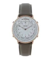 SEIKO Metronome Watch Elegant Series White ✖️ Gray JAPAN