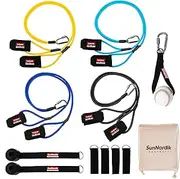 SunNordik Resistance Bands for Baseball Pitchers, Baseball Bands for Improve Arm Strength & Pitching Training, Baseball Training Bands for All Skill Levels