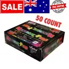 MYSTICAL FIRE 50 pkts - Beautiful Coloured Flames Rainbow Magical Camping 25g/Pk