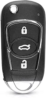 FLJKCT Car Key Shell Modified Flip Remote Key Shell,for Hyundai Key I20 I30 IX35 Solaris Sonata Elantra Accent,for Kia K3 Rio
