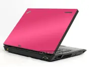 HOT PINK Vinyl Lid Skin Cover Decal fits IBM Thinkpad T410 Laptop