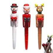 Boxing Pens for Kids | 3X Novelty Stress Relief Ballpoint Pens | Writing Pen, Fidget Fun Pens for Boys and Girls, Creative Writing Tool