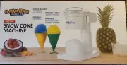 Hawaiian Shaved Ice Maker Electric Ice Crusher Slushie Snow Cone Machine NIB