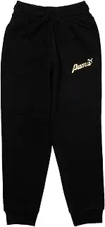 [PUMA] ESS+ Script Thermal Long Pants, Sweatshirt, Metallic Pants, 684019, Girls