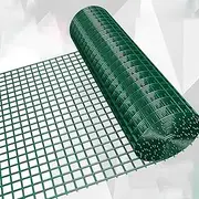 HOLGVE Hardware Cloth, Wire Mesh Roll, Whole Volume Welded Chicken Wire Fence, Wire Fencing Chicken Coop, Poultry Netting, Rabbit Cage Protective Net(1mx30m(39inx98ft))