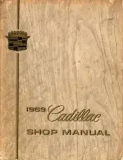 1969 Cadillac Service Shop Repair Manual Book Engine Drivetrain Electrical OEM (for: Cadillac)