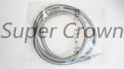High Pressure Flexible Stainless Mesh Wrap Lube Hose Bijur 5/32" x 45" SSA