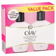 Olay Moisturising Lotion 150ml x 2 Value Pack
