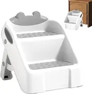Toddler Sink Steps | Kids Safety | Bathroom Step Ladder | Anti-Slip Toddler Stand, Foldable Child Stool, Potty Training Ladder, Portable Kids, Child Standing Stool, Step Stool for to