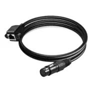 XLR 5 Pin Female to RJ45 Female for DMX512 Control Cable Adapter 1.0 Meter